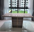 MARBLE  DINING TABLE